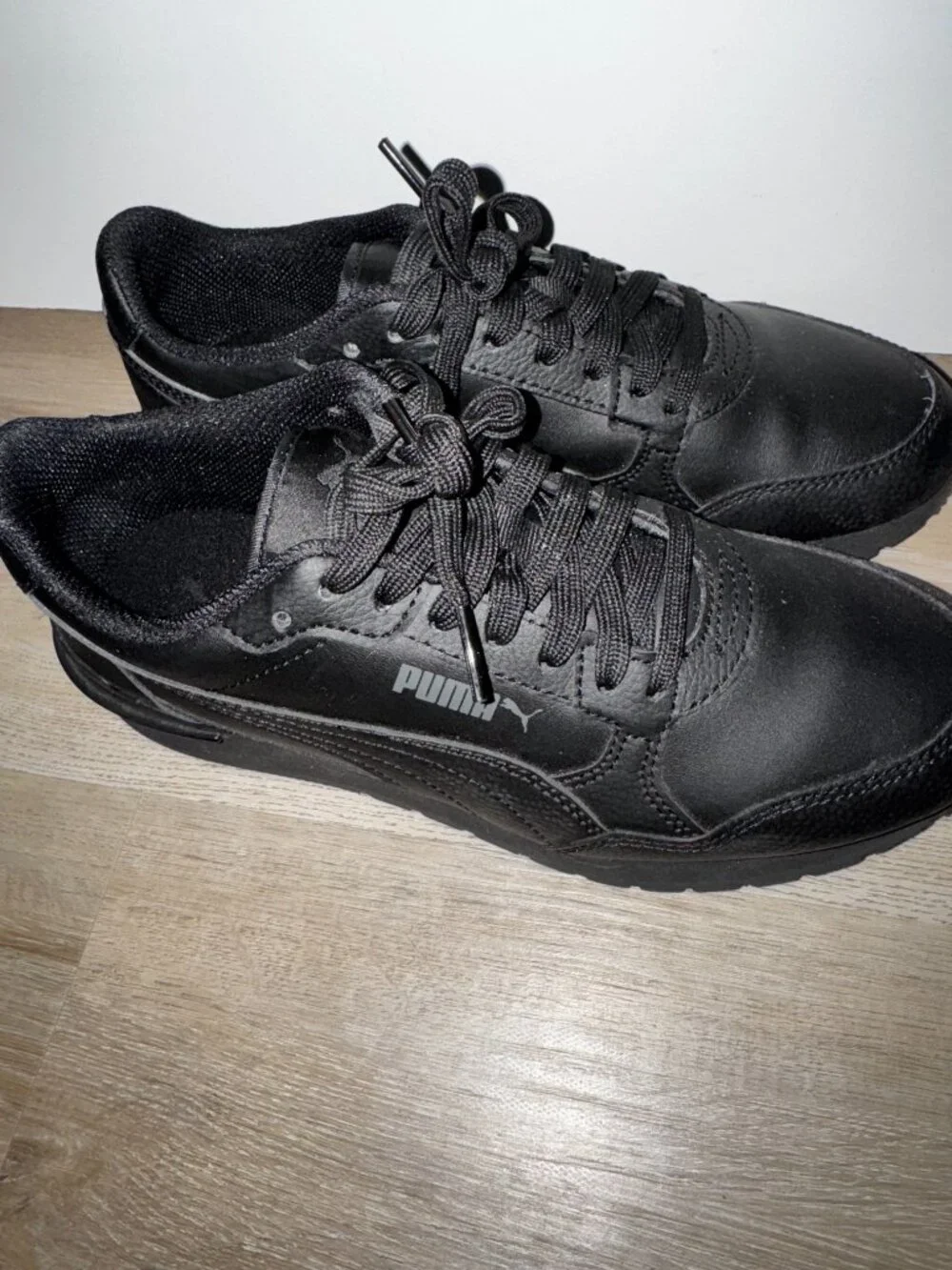 PUMA ST Runner V6 L Jr Black GS 5.5 SoftFoam+ Sneakers Youth 399736-01 Box